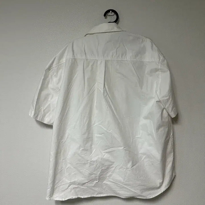 [BUNJANG] Trillion White Short Sleeve Shirt / 트릴리온 화이트 반팔 셔츠