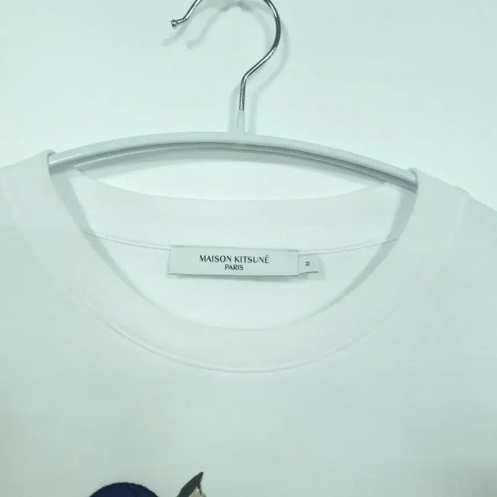 [BUNJANG] Maison Kitsuné Fox Printing Short Sleeve T-Shirt White / 메종키츠네 폭스 프린팅 반팔 티셔츠 화이트