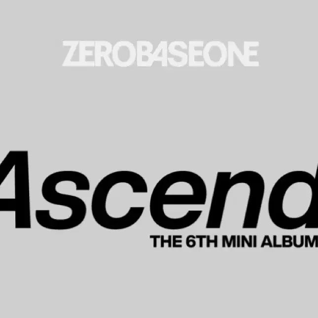 [SOLD OUT] 제로베이스원 Ascend 6th 미니앨범
