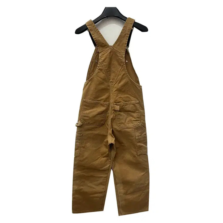 [BUNJANG] Carhartt R01 Duck Bib Double Knee Carpenter Overalls Brown 32 / 칼하트 R01 덕 BIB 더블니 카펜터 브라운 오버롤 32
