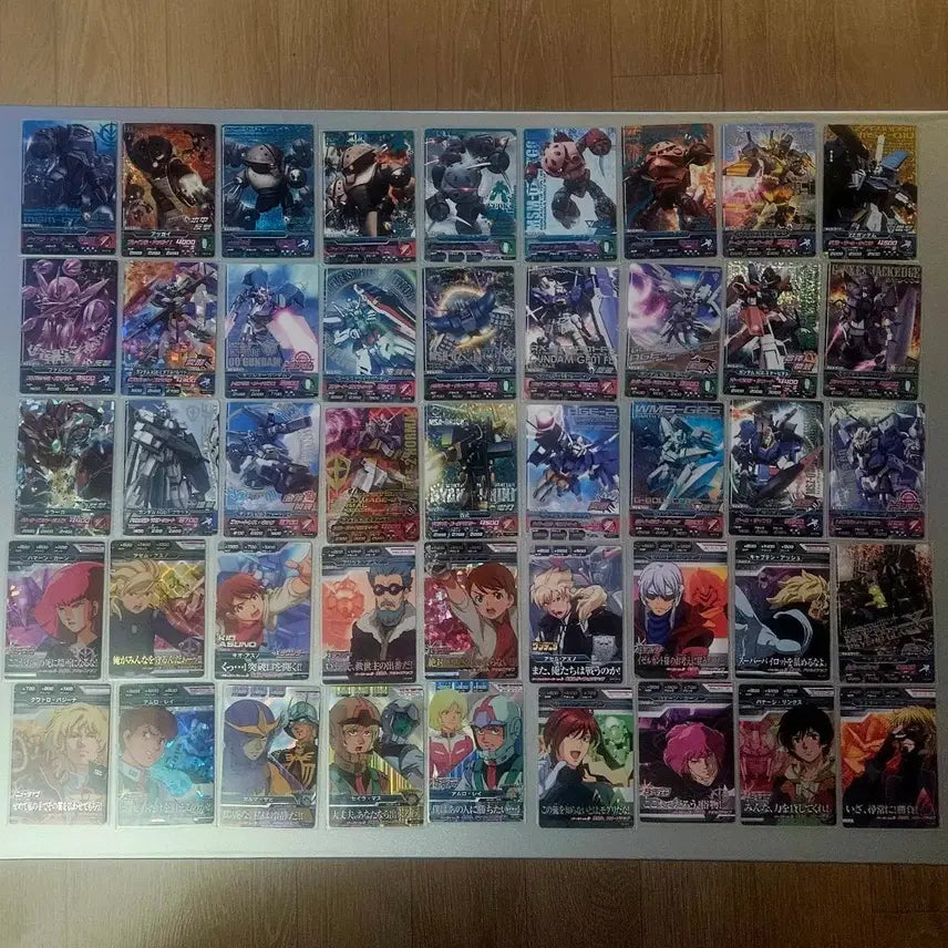 [BUNJANG] Bandai Gundam Try Age Card Bundle Set (2011) / 반다이 건담 카드 2011년 출시 45장 일괄