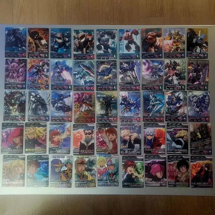 [BUNJANG] Bandai Gundam Try Age Card Bundle Set (2011) / 반다이 건담 카드 2011년 출시 45장 일괄