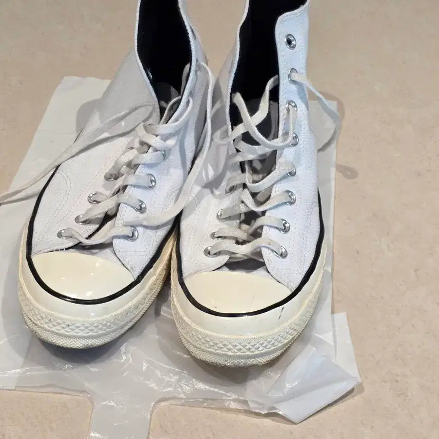 [BUNJANG] Converse Chuck Taylor 70 High White / 컨버스 척테일러 70 하이 화이트