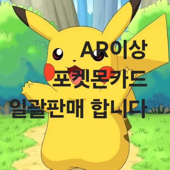 [BUNJANG] Pokemon Card Bundle Set / 포켓몬카드 AR이상 일괄판매