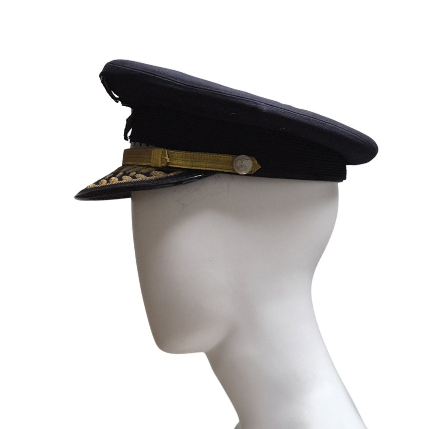 [BUNJANG] Korean Military/Firefighter Old Style 80s Combat Cap (Size 57CM) / 국군/소방 구형 80s 정모 전투모 정복 근무복 전투복 (57CM)