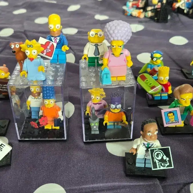 [BUNJANG] LEGO Simpsons Mini Figures Bundle Set (18 figures) / 레고 심슨 미니피규어 모음