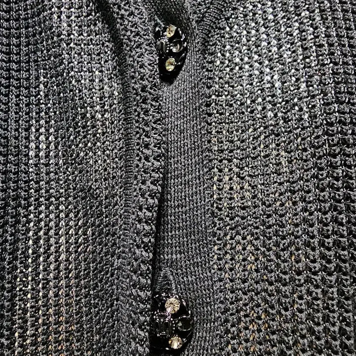 [BUNJANG] MINE Black Cardigan / MINE 블랙 가디건