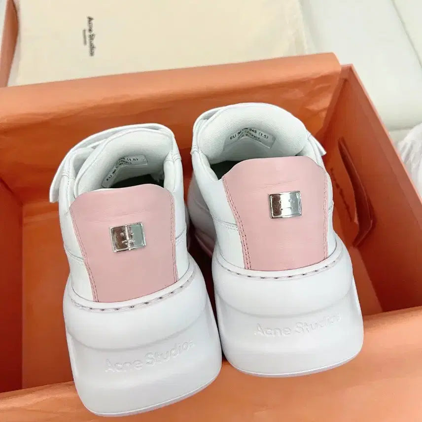 [BUNJANG] Acne Studios Pink Velcro Sneakers - Women&