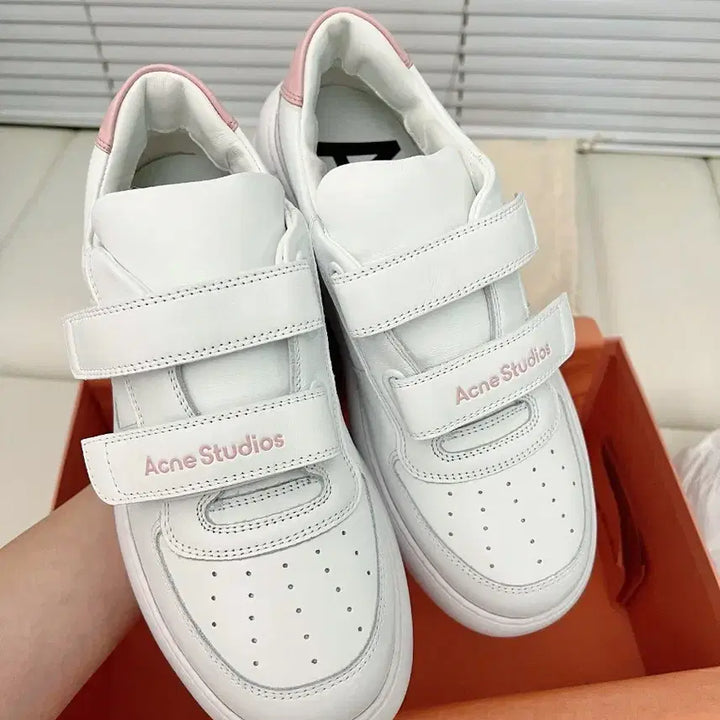 [BUNJANG] Acne Studios Pink Velcro Sneakers - Women&