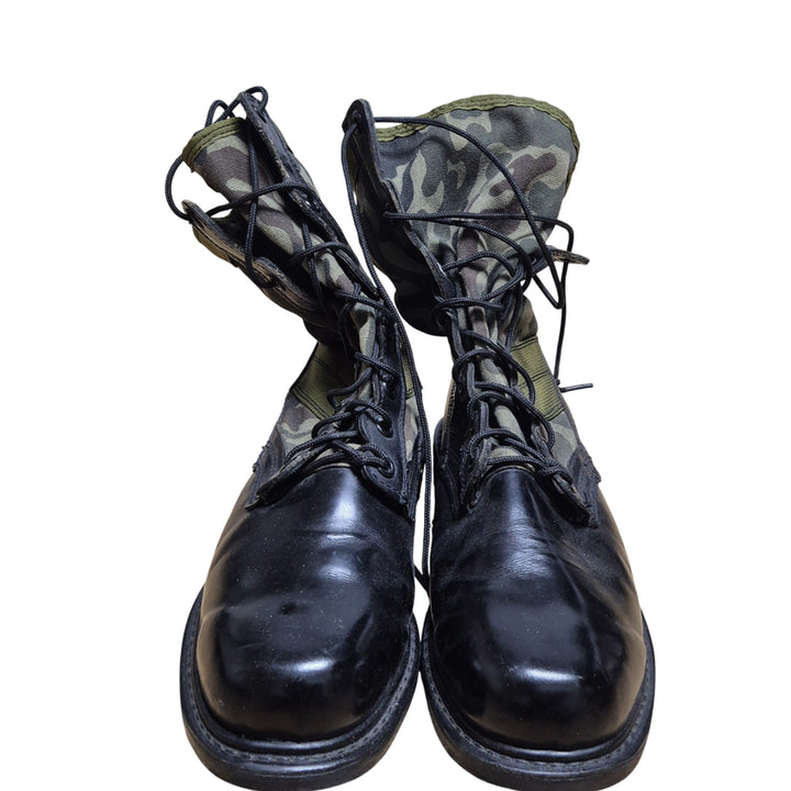 [BUNJANG] Korean Army Vietnam War Era Jungle Boots (270MM) / 육군 구형 동티모르 파병 봉합식 전투화 정글화 워커 군화 (270MM)