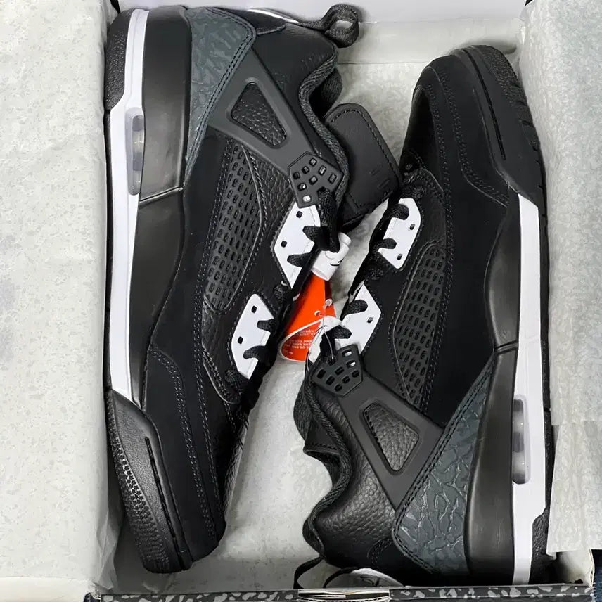 [BUNJANG] Jordan Spizike Low Black/White Sneakers / (매장 정품) 조던 스피자이크 로우 블랙/화이트 (사이즈 265~280)