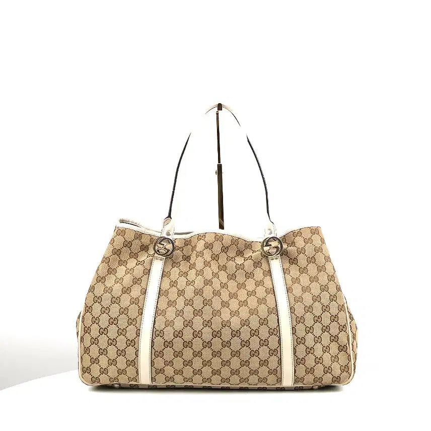 [BUNJANG] Gucci Jacquard Interlocking Shoulder Bag 232956 / [중고명품다올] 구찌 자가드 인터로킹 숄더백 232956