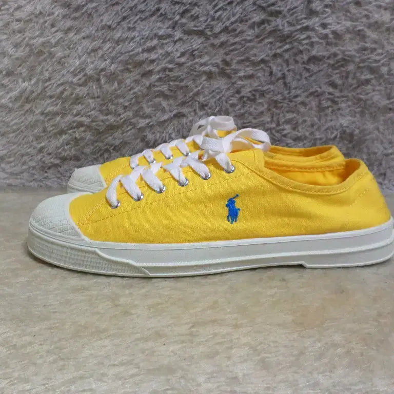 [BUNJANG] Ralph Lauren Yellow Sneakers / 후루룩구제2 250 플로 랄프로렌 옐로우 운동화 스니커즈 260509