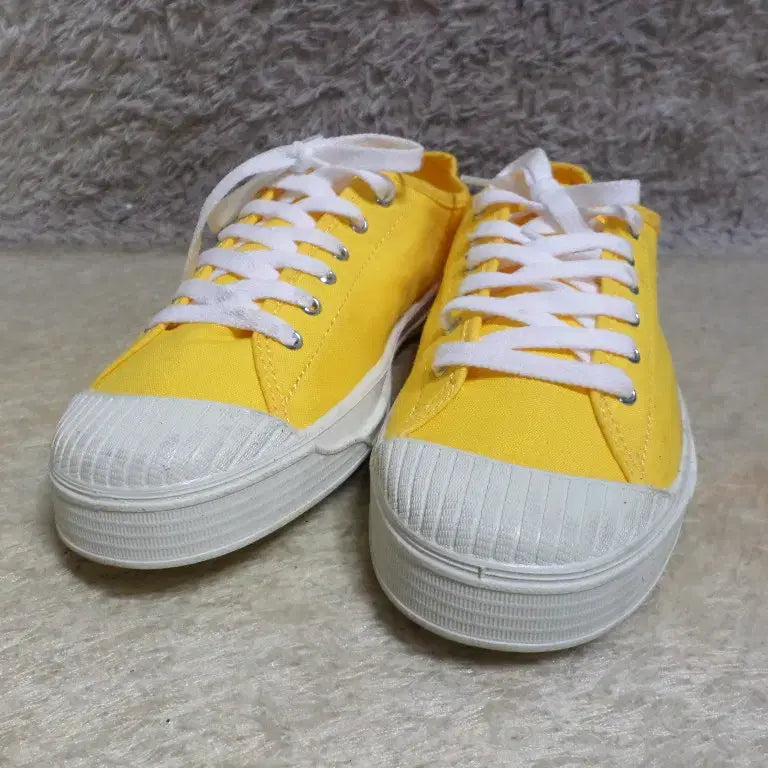 [BUNJANG] Ralph Lauren Yellow Sneakers / 후루룩구제2 250 플로 랄프로렌 옐로우 운동화 스니커즈 260509