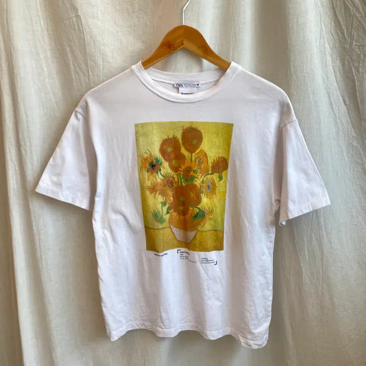 [BUNJANG] Zara Printed Short Sleeve T-Shirt (S) / zara 프린팅 반팔티셔츠(S)