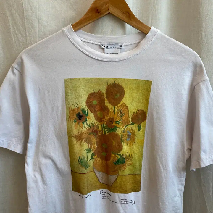 [BUNJANG] Zara Printed Short Sleeve T-Shirt (S) / zara 프린팅 반팔티셔츠(S)