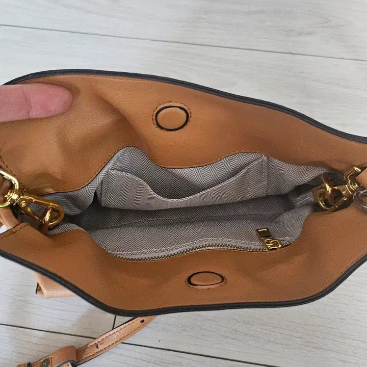 [BUNJANG] Genuine Leather Drawstring Bag / 소가죽 복조리백(새상품급)