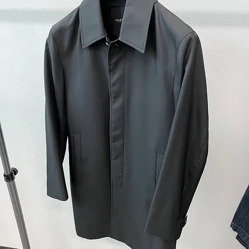 [BUNJANG] JILLSTUART Black Mac Coat / 95) 질스튜어트 블랙 맥코트