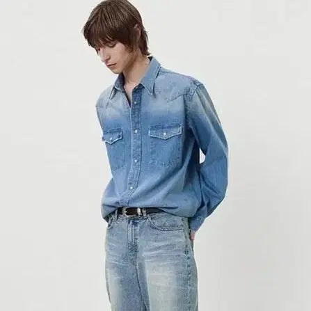 [BUNJANG] Tonywack Denim Shirt / 토니웩 데님셔츠 구매합니다