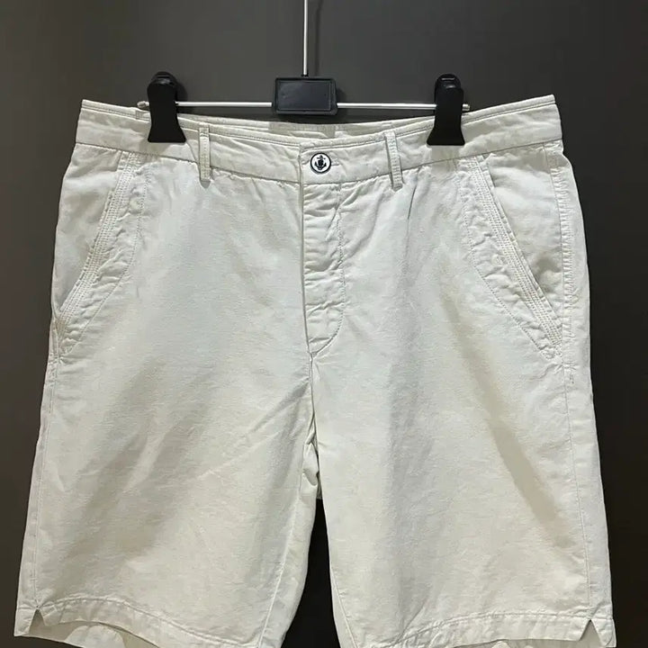 [BUNJANG] Massimo Dutti Cotton Linen Light Beige Shorts Size 32 / 마시모두띠 코튼 라이트 베이지 반바지 32사이즈
