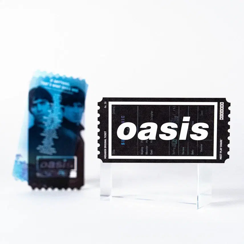 [BUNJANG] Oasis Supersonic Original Movie Ticket / 영화 <오아시스 슈퍼소닉> 오리지널 티켓