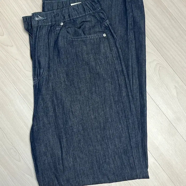 [BUNJANG] Non-Fade Summer Raw Denim Pants / 보세) 논페이드 여름 생지 바지
