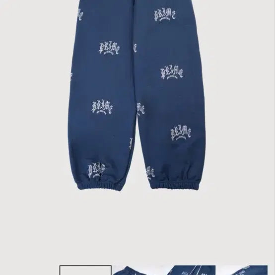 [BUNJANG] Prime Members Jacquard Wide Joggers Light Blue / [프라임멤버스] Jacquard Wide Joggers light Blu