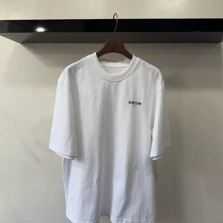 [BUNJANG] SYSTEM Printing T-Shirt / 시 스템 프린팅 티