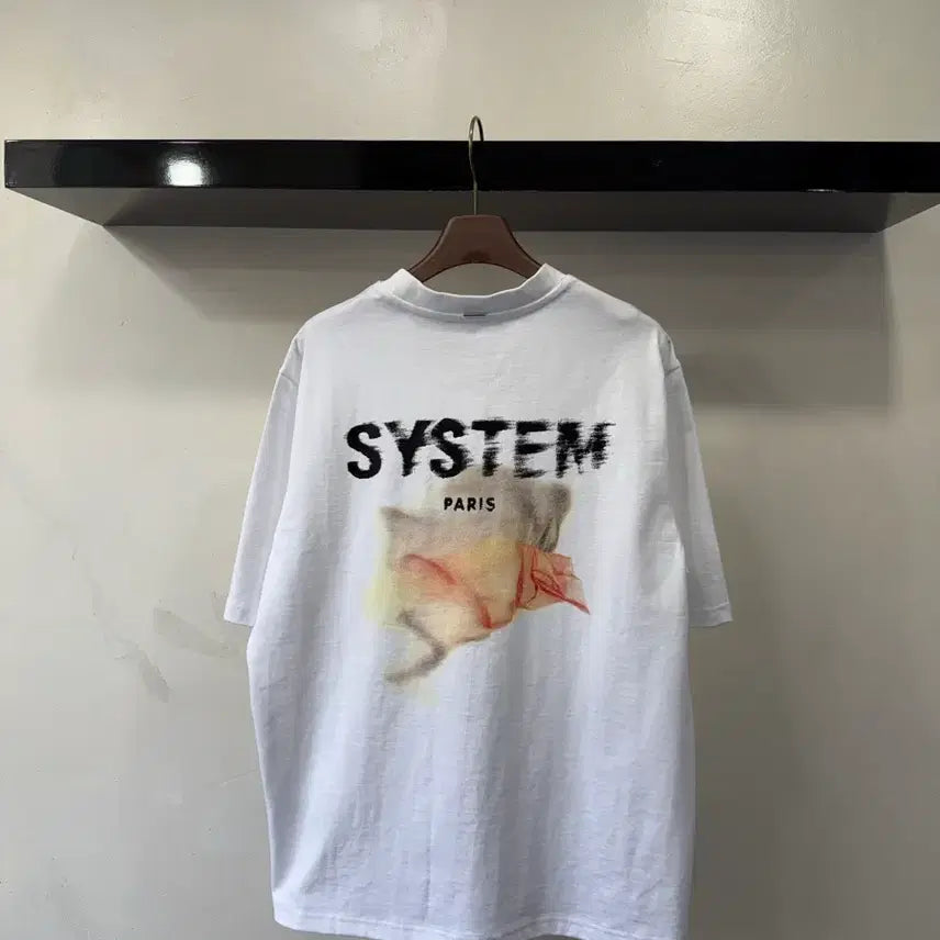 [BUNJANG] SYSTEM Printing T-Shirt / 시 스템 프린팅 티