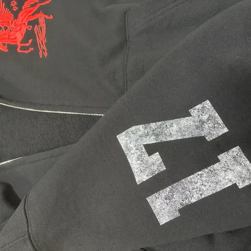[SOLD OUT] 파코서플라이 후드 집업 블랙