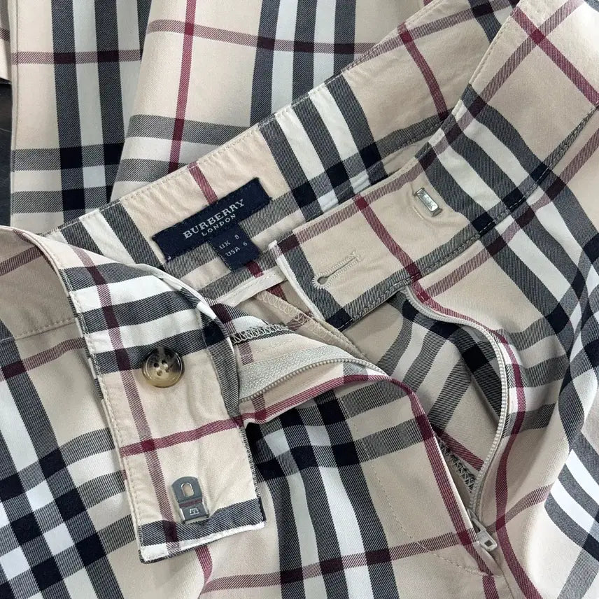 [BUNJANG] Burberry London Nova Check Cotton Pants / 버버리런던 노바 체크 팬츠