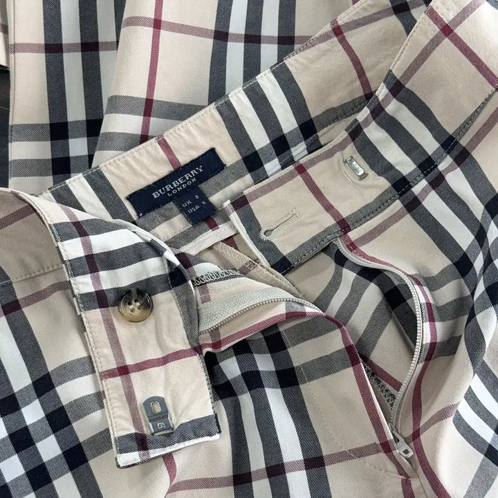[BUNJANG] Burberry London Nova Check Cotton Pants / 버버리런던 노바 체크 팬츠