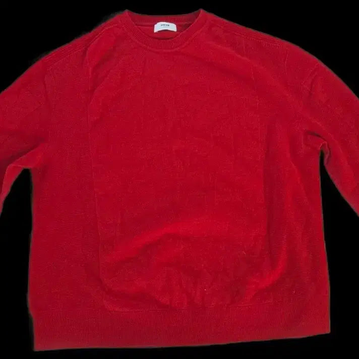 [BUNJANG] System Cashmere Knit Red / 시스템캐시미어