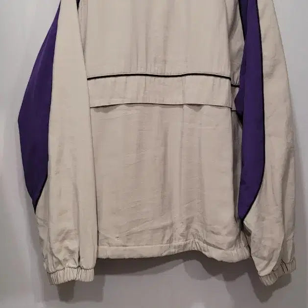 [BUNJANG] Volcom Colorblock Windbreaker Jacket / 볼컴 VOLCOM 바람막이 자켓 아이보리/퍼플