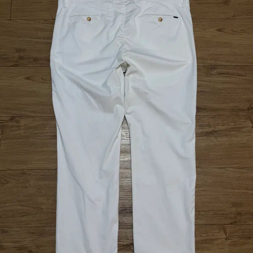 [BUNJANG] Polo Ralph Lauren Slim Straight Chino Pants White / (36)폴로 랄프로렌 슬림스트레이트 치노 팬츠 화이트