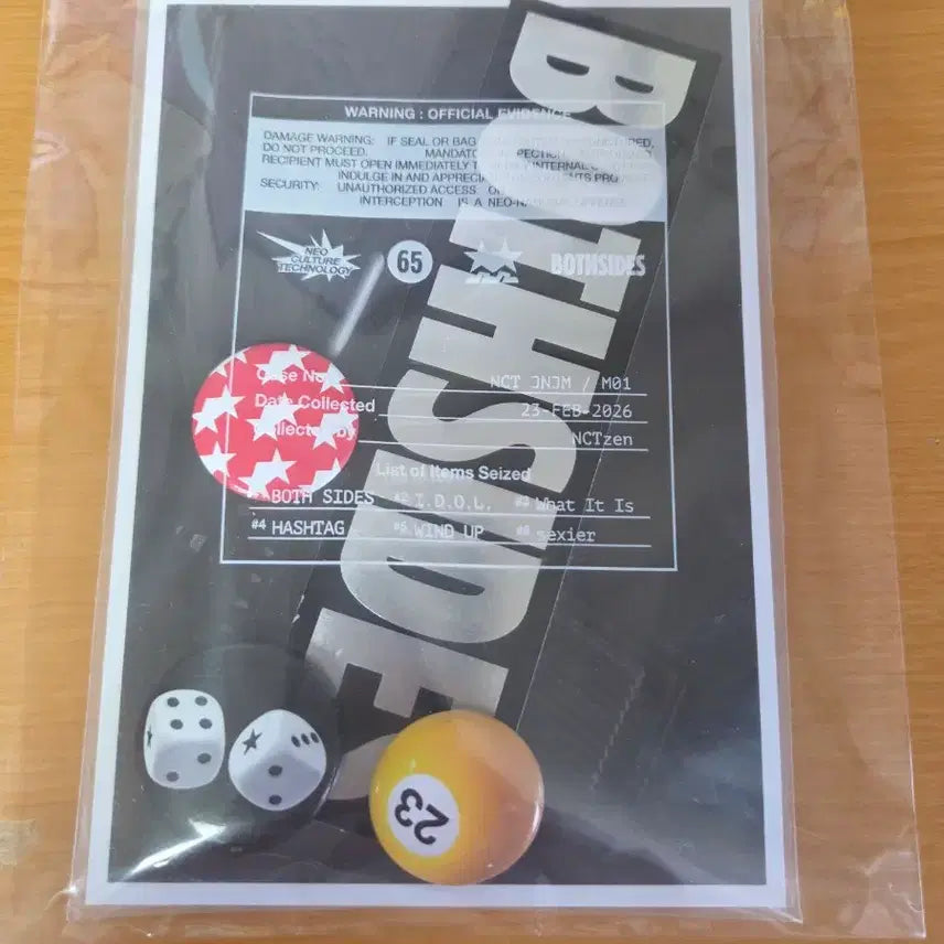 [BUNJANG] NCT JNJM Both Sides Sealed Album / (evidence)NCT JNJM both sides 미개봉앨범 양도