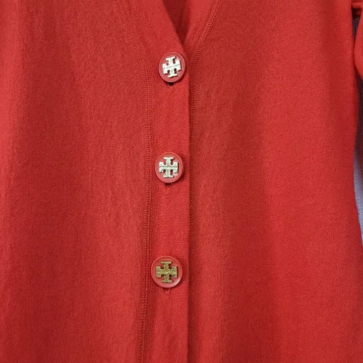 [BUNJANG] Tory Burch Merino Wool 100% Gold Button Cardigan / 토리버치  메리노울100 % 골드버튼 가디건