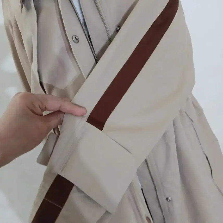 [BUNJANG] Egoist Beige Loose String Jacket / 020 에고이스트 루즈 스트링 자켓