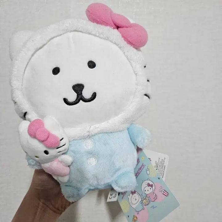 [BUNJANG] Nongdamgom x Sanrio Collaboration Kitty Plush / 정품 농담곰 담곰이 산리오 콜라보 키티인형
