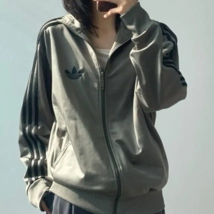 [BUNJANG] Adidas Firebird Track Jacket Khaki / 아디다스 파이어버드 카키