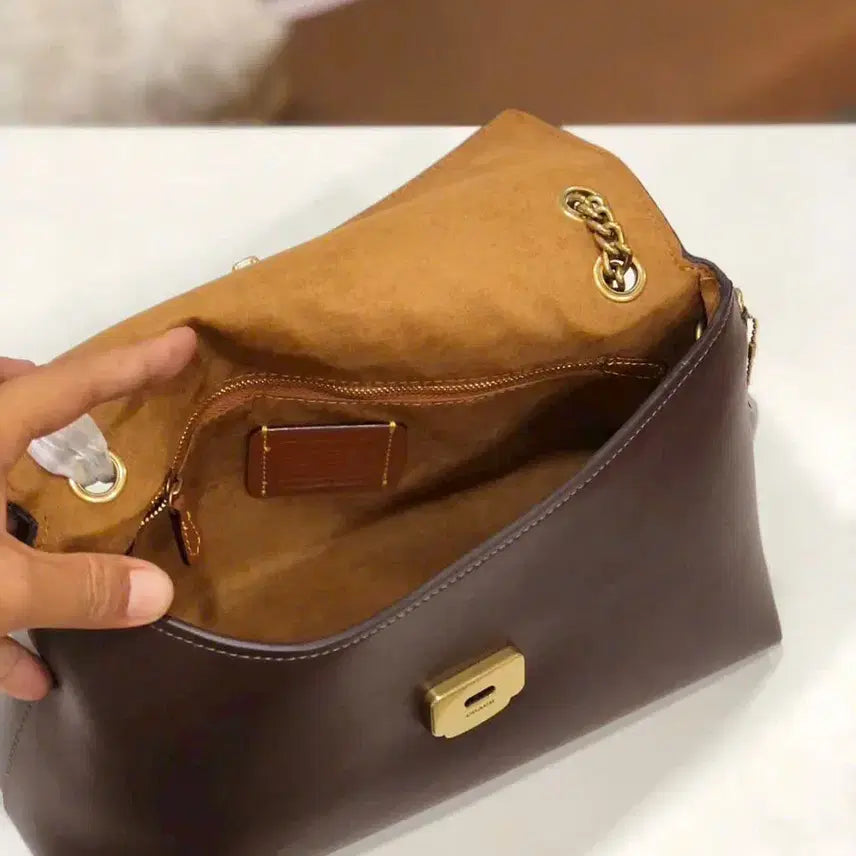 [BUNJANG] Coach Chelsea Shoulder Bag 30 CDS61 Brown / 코치 첼시 숄더백30 CDS61 브라운 새상품