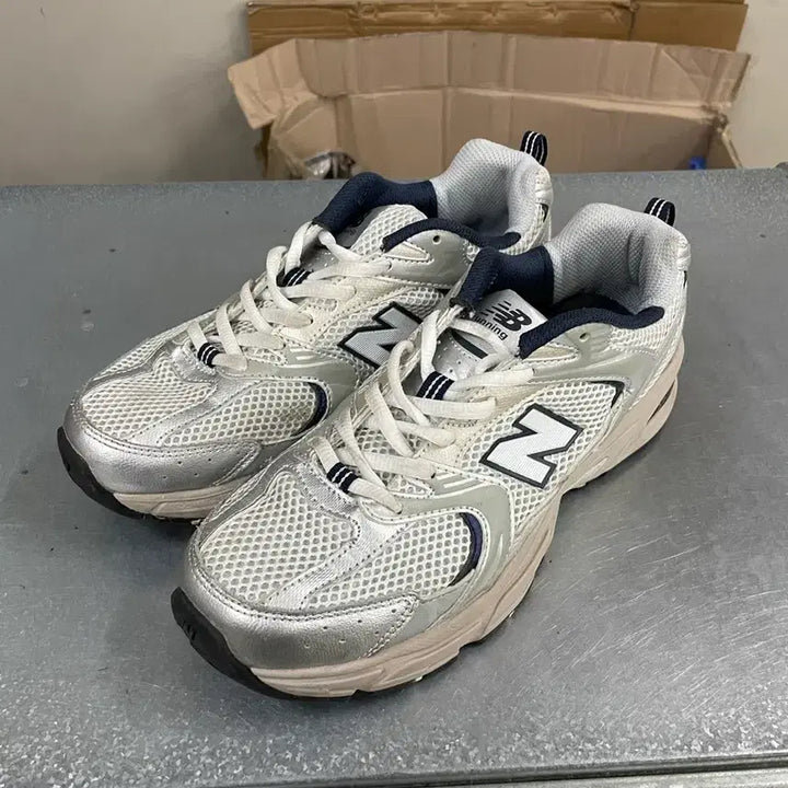 [BUNJANG] New Balance 530 Steel Grey Sneakers (Size 260) / 뉴발란스 530 스틸그레이 260