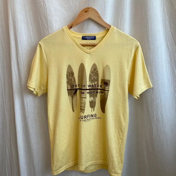 [BUNJANG] T-GRAPHICS Printed Short Sleeve T-Shirt (Men&