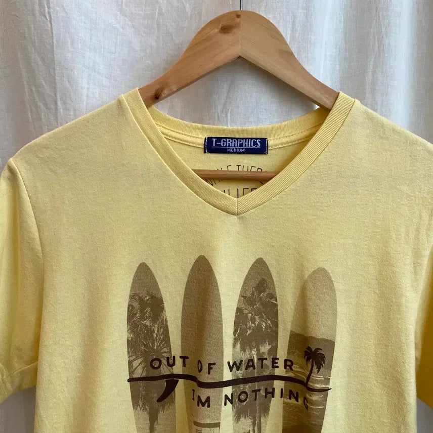 [BUNJANG] T-GRAPHICS Printed Short Sleeve T-Shirt (Men&