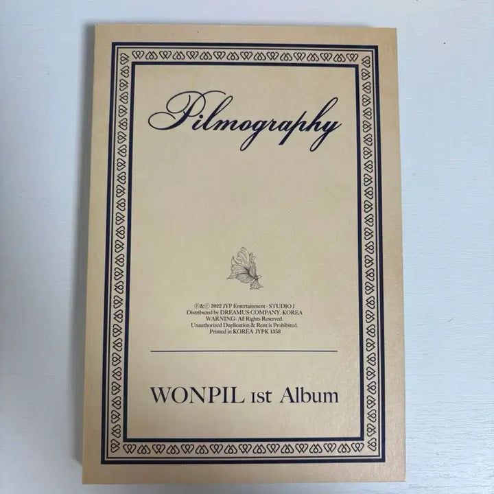 [BUNJANG] DAY6 Wonpil Filmography Album (Sealed) / 데이식스 원필 필모그래피 앨범