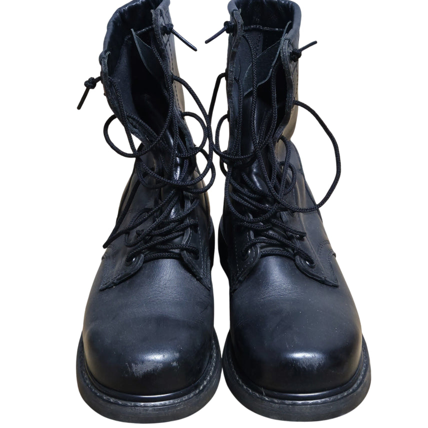 [BUNJANG] Korean Military Old Model Adhesive Combat Boots Work Boots Safety Boots Walkers (250MM) / 국군 구형 접착식 전투화 작업화 안전화 워커 군화 (250MM)