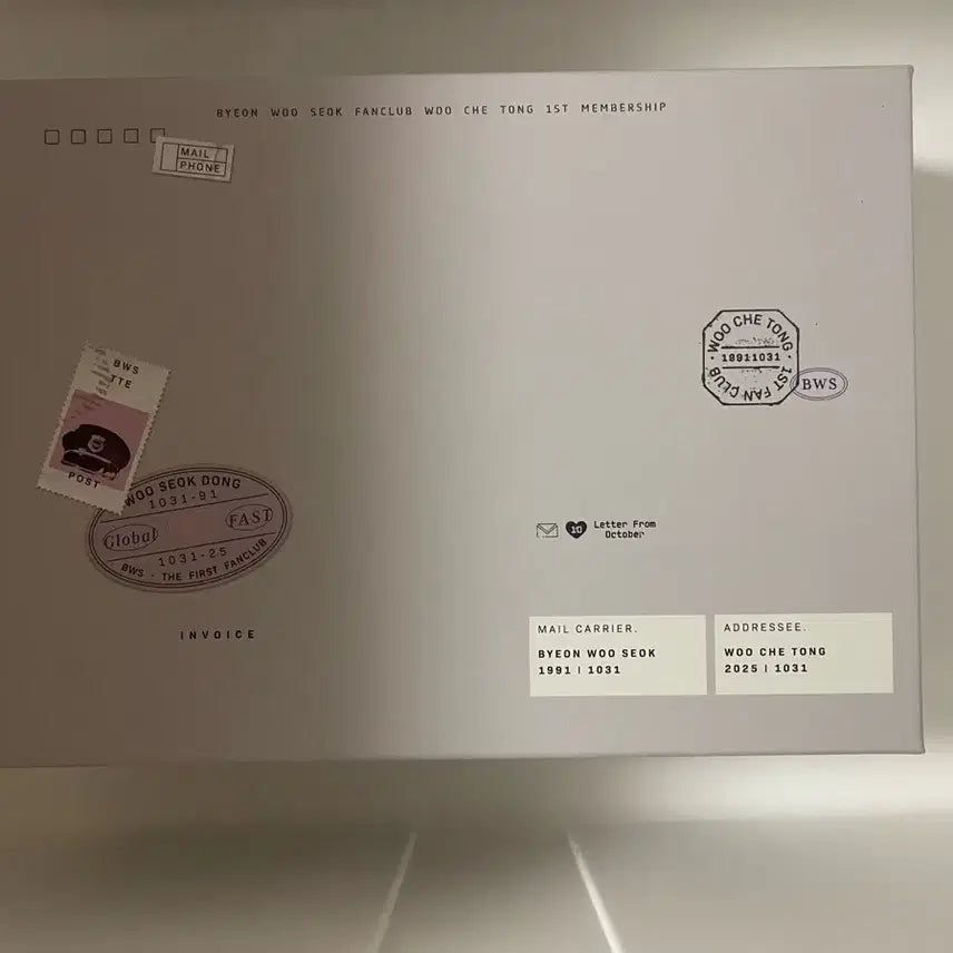 [BUNJANG] Byeon Woo Seok Fanclub 1st Generation Kit Magazine / 변우석 팬클럽 1기 키트 잡지 포함