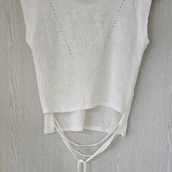 [BUNJANG] Layered Vest Knit Ivory / 레이어드 조끼