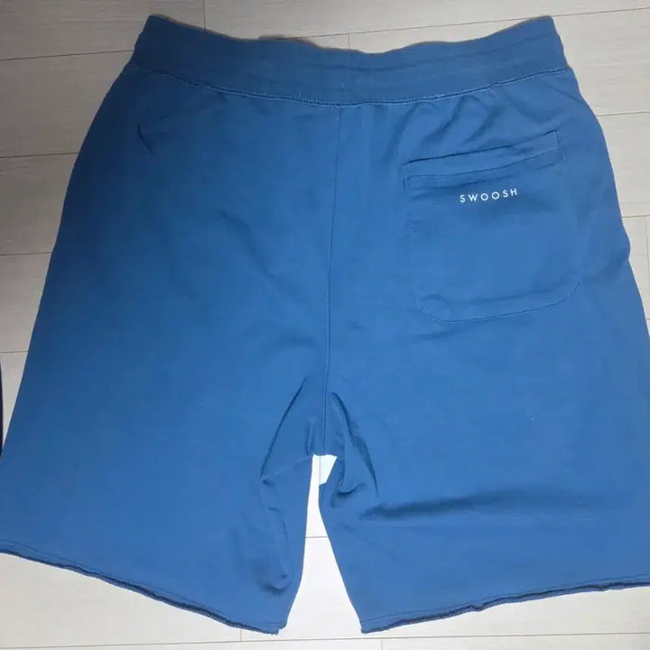 [BUNJANG] Nike Swoosh Logo Knit Shorts / [2XL, 체감 XL] 나이키 스우시 로고 니트 반바지 쇼츠