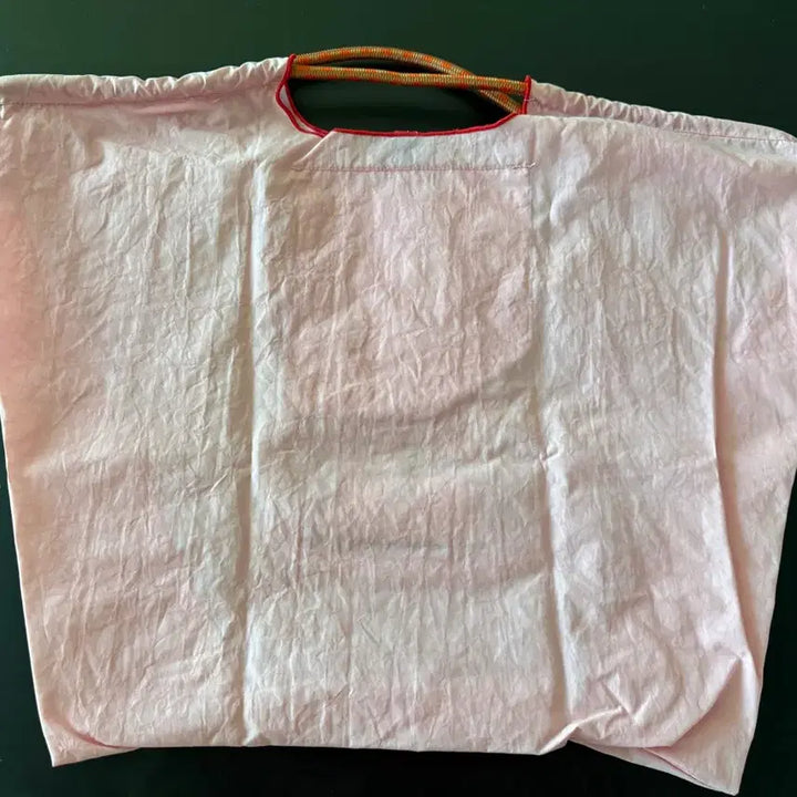 [BUNJANG] Ball Chain Style Eco Bag Pink / 볼앤체인 스타일 에코백 핑크